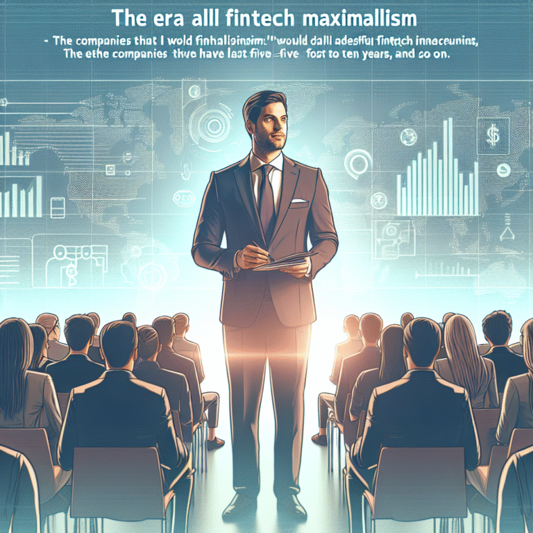 L’ère du maximalisme fintech selon Mark Goldberg