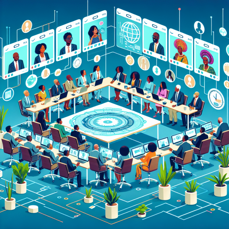 Réseau Fintech Afrique : réunion virtuelle