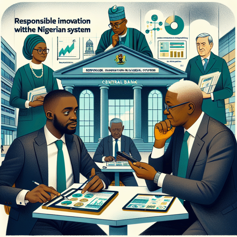 Innovation responsable dans le système financier nigérian