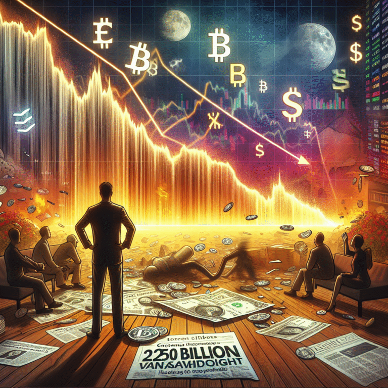 Effondrement des cryptomonnaies : 250 milliards perdus