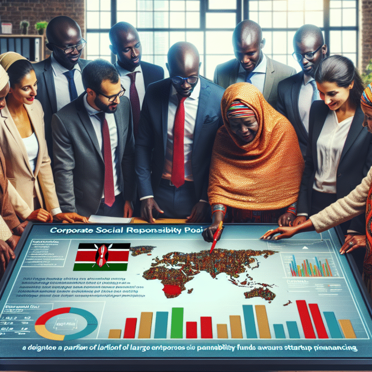 Le Kenya impose des fonds RSE pour financer les startups