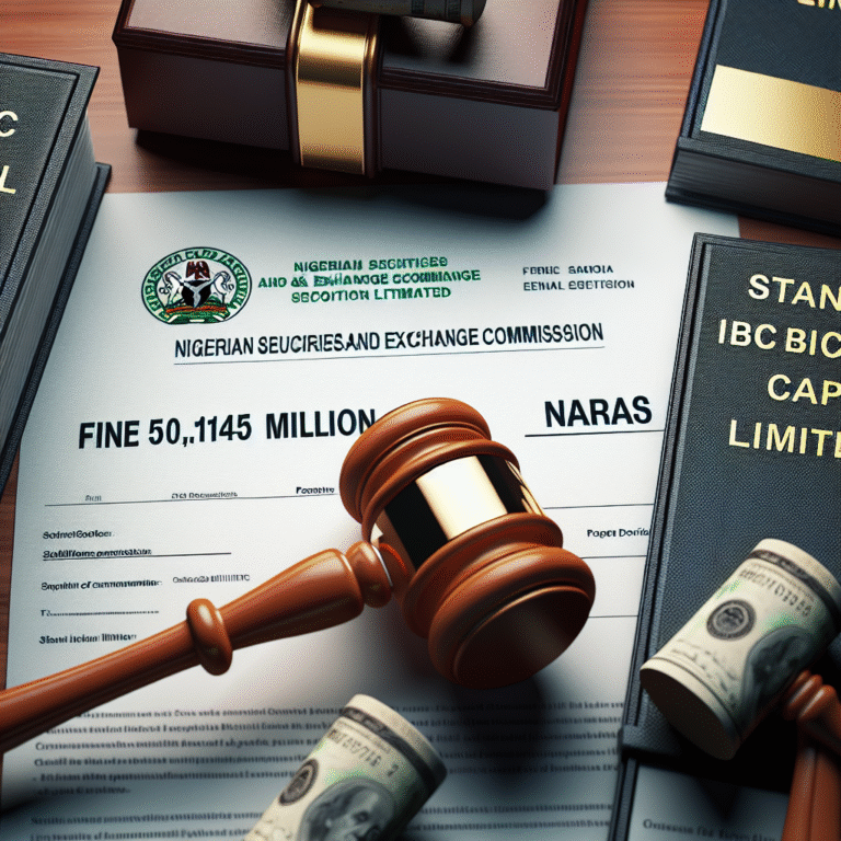 Stanbic IBTC condamné à une amende par la SEC