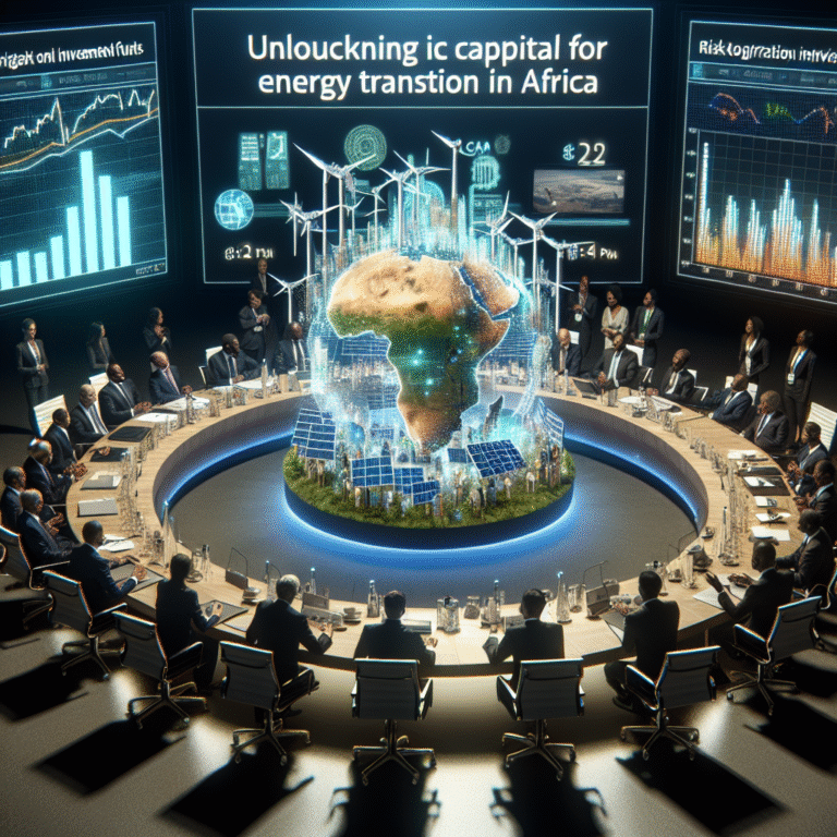 Financement et gestion des risques pour l’énergie en Afrique
