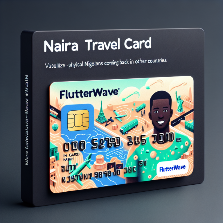 Flutterwave lance une carte de voyage en naira pour les Nigérians
