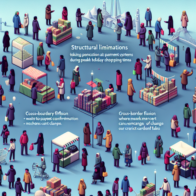 Les limites des systèmes de paiement pendant les fêtes