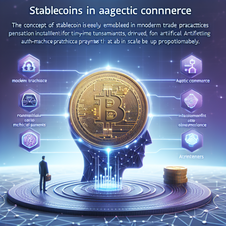 Les stablecoins au cœur du commerce agentique