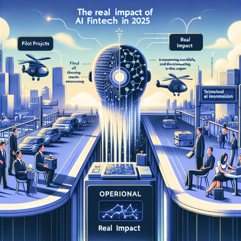 L&rsquo;impact réel de l&rsquo;IA dans la fintech en 2025