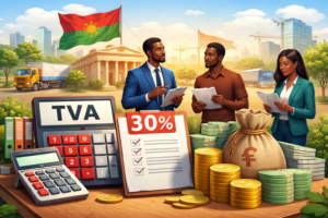Burkina Faso : la retenue à la source de la TVA passe de 20% à 30%
