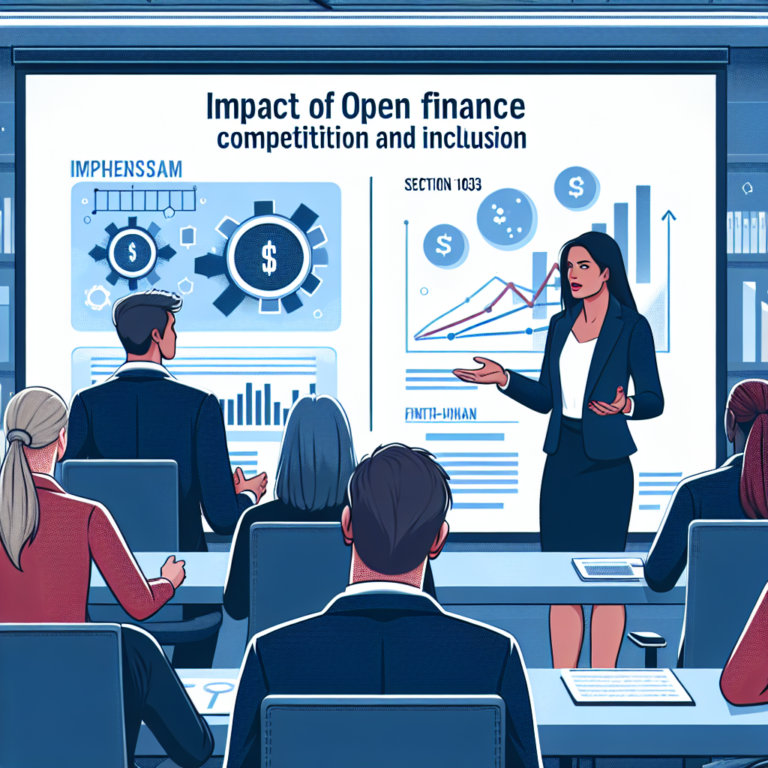 Impact de l&rsquo;Open Finance sur la concurrence et l&rsquo;inclusion