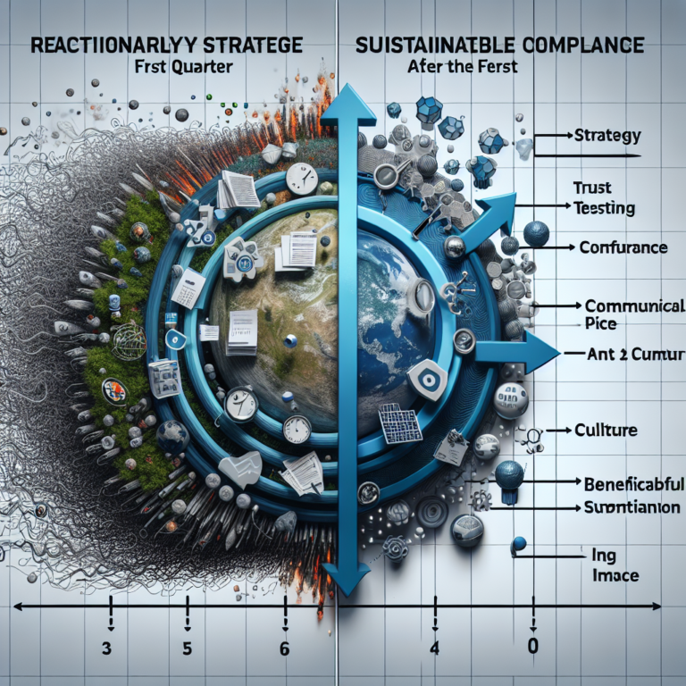 Stratégies de conformité durable après le premier trimestre