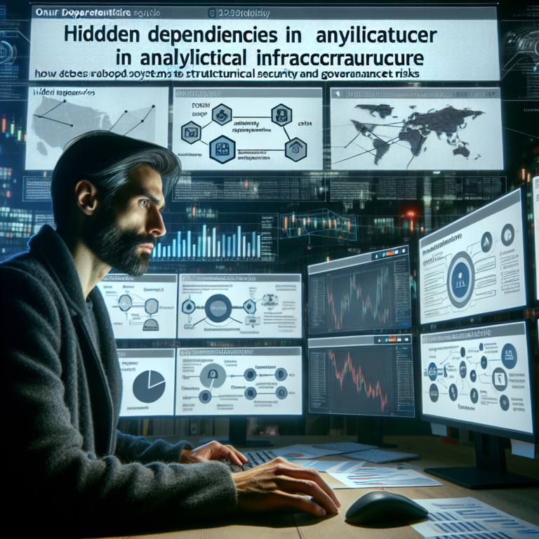 Dépendances cachées dans l&rsquo;infrastructure analytique