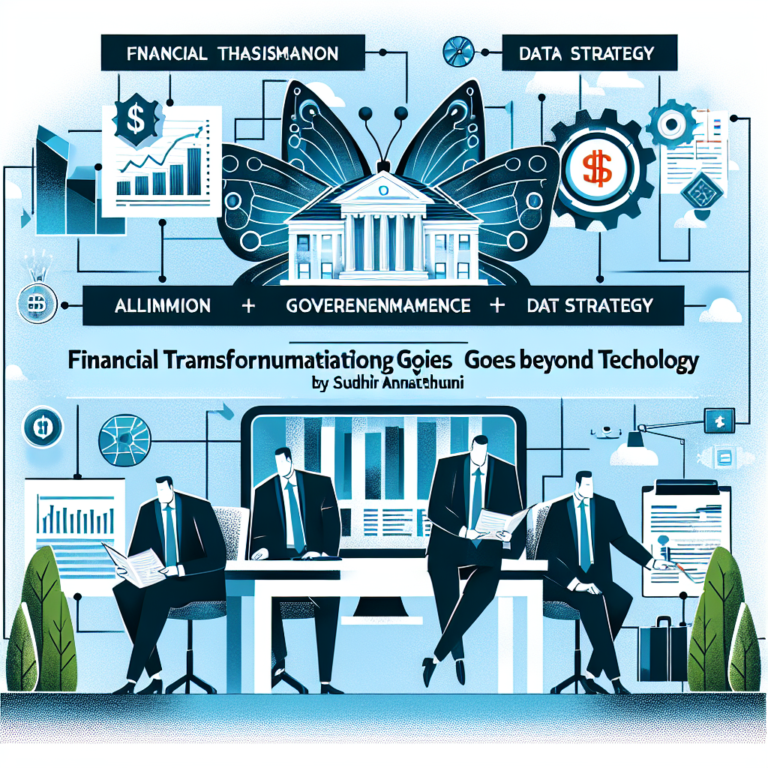 La transformation financière dépasse la technologie