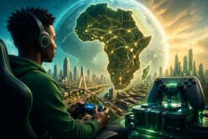 Illustration du gaming Nigeria et de son potentiel comme export technologique en Afrique