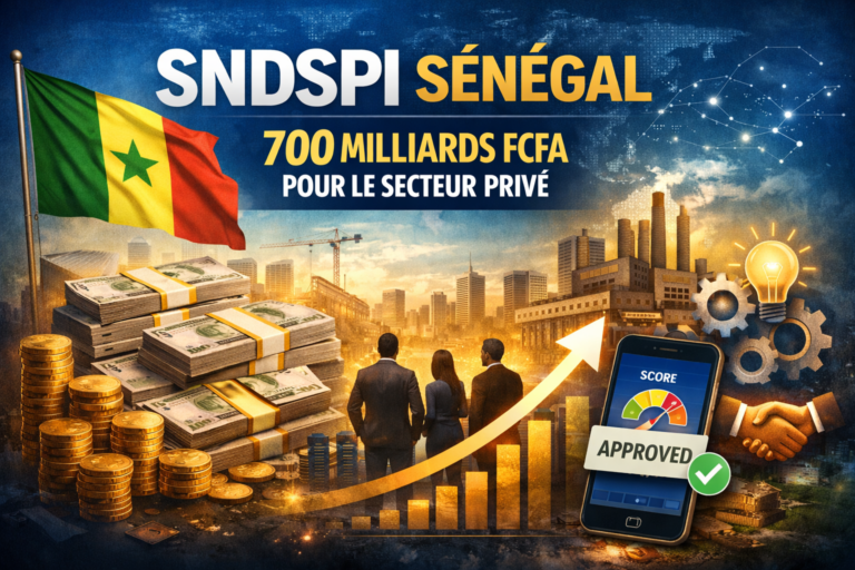 SNDSPI Sénégal financement secteur privé 700 milliards FCFA économie