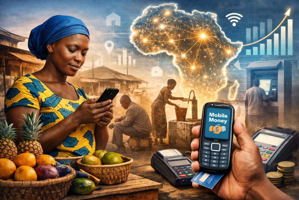 mobile money Afrique usage adoption fintech paiement mobile marché africain