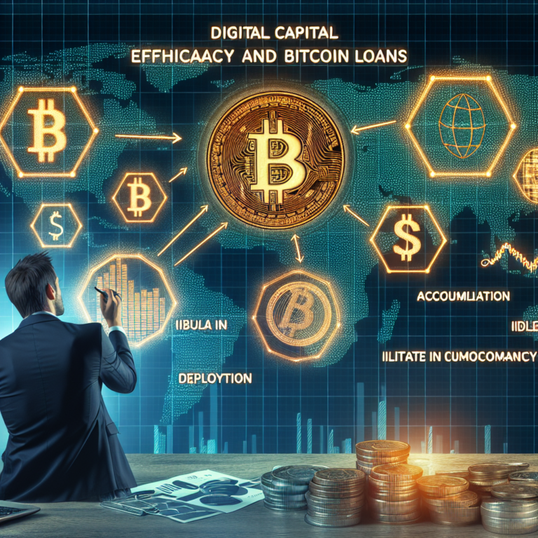 Efficacité du capital numérique et prêts Bitcoin