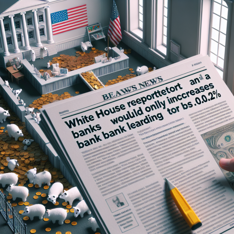 Le rapport de la Maison Blanche contredit les banques sur l&rsquo;interdiction des rendements