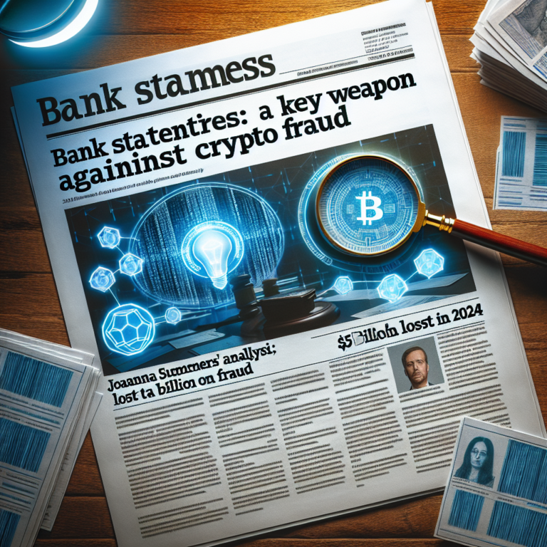 Les relevés bancaires, clé contre la fraude crypto